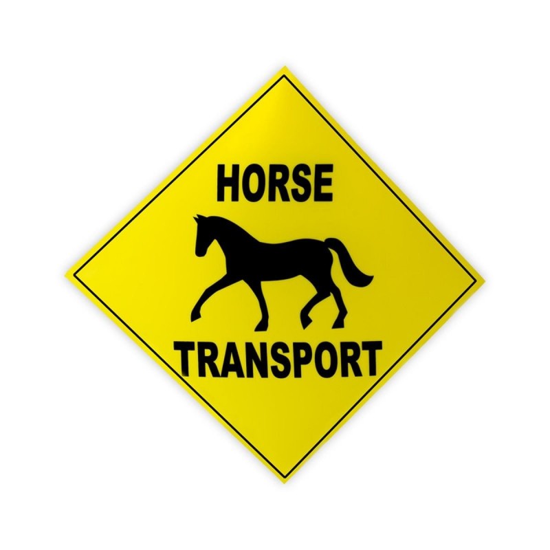 Panneau HORSE TRANSPORT